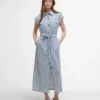 Abby Striped Midi Dress