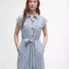 Abby Striped Midi Dress