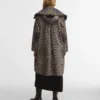 Barbour x GANNI Leopard Print Waterproof Parka Jacket Barbour x GANNI Leopard Print Waterproof Parka Jacket