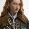 Barbour x GANNI Leopard Print Waxed Anorak Barbour x GANNI Leopard Print Waxed Anorak