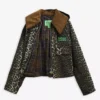 Barbour x GANNI Leopard Print Waxed Anorak Barbour x GANNI Leopard Print Waxed Anorak