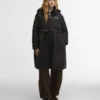 Barbour x GANNI Peplum Longline Quilted Jacket Barbour x GANNI Peplum Longline Quilted Jacket