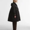 Barbour x GANNI Peplum Longline Quilted Jacket Barbour x GANNI Peplum Longline Quilted Jacket
