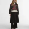 Barbour x GANNI Tartan Peplum Waxed Jacket Barbour x GANNI Tartan Peplum Waxed Jacket
