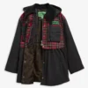 Barbour x GANNI Tartan Peplum Waxed Jacket Barbour x GANNI Tartan Peplum Waxed Jacket