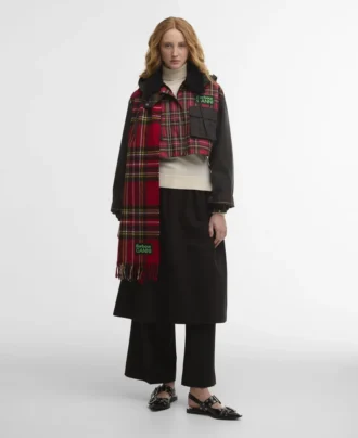 Barbour x GANNI Tartan Scarf