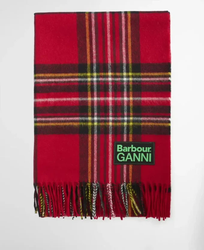 Barbour x GANNI Tartan Scarf Barbour x GANNI Tartan Scarf
