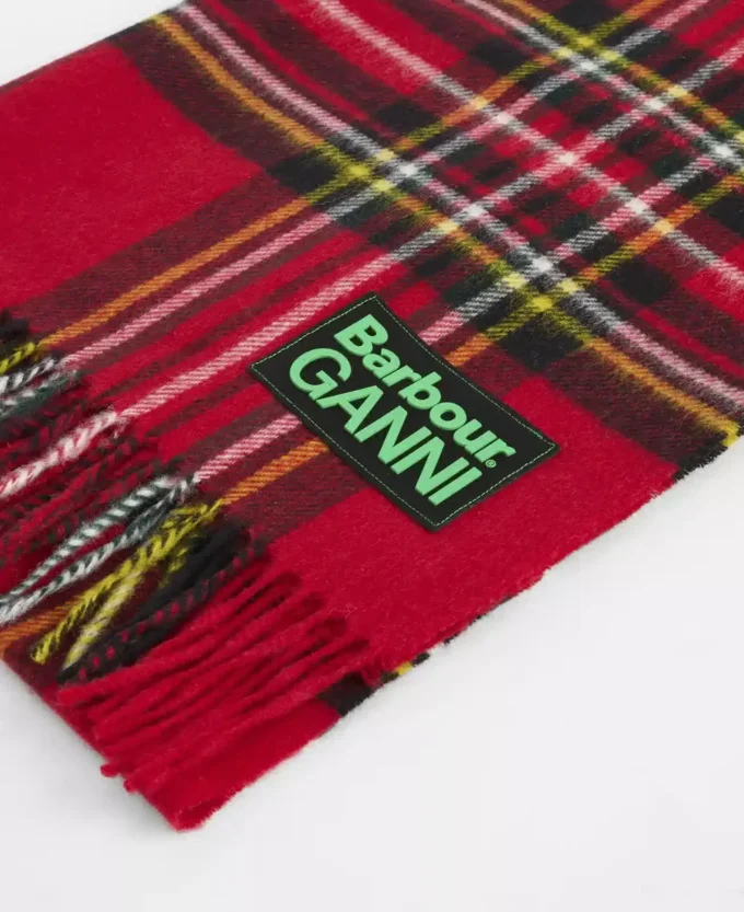 Barbour x GANNI Tartan Scarf Barbour x GANNI Tartan Scarf