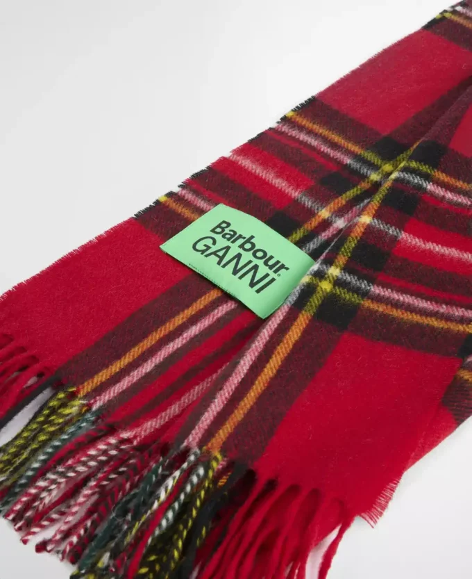 Barbour x GANNI Tartan Scarf Barbour x GANNI Tartan Scarf
