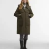 Barbour x GANNI Waterproof Parka Jacket Barbour x GANNI Waterproof Parka Jacket