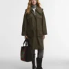 Barbour x GANNI Waterproof Parka Jacket Barbour x GANNI Waterproof Parka Jacket