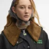 Barbour x GANNI Waxed Duffle Coat Barbour x GANNI Waxed Duffle Coat