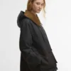 Barbour x GANNI Waxed Duffle Coat Barbour x GANNI Waxed Duffle Coat