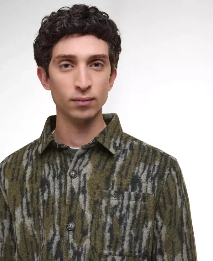 Boldon Relaxed Camo Overshirt