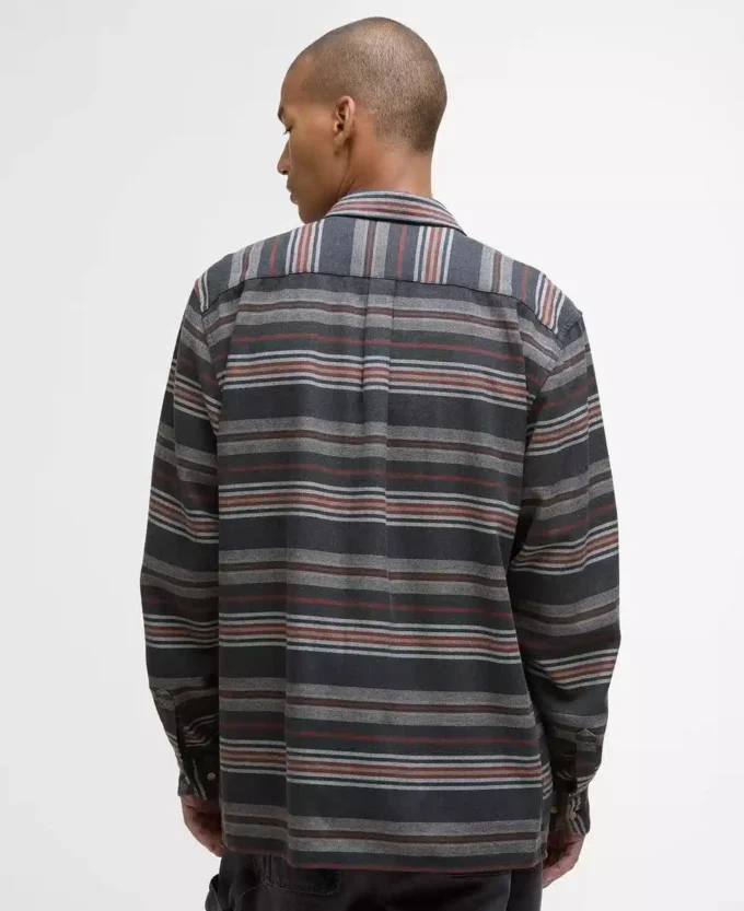Bowscale Striped Relaxed Shirt