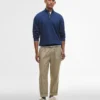 Cotton Half-Zip Jumper