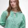 Daison Striped Blouse