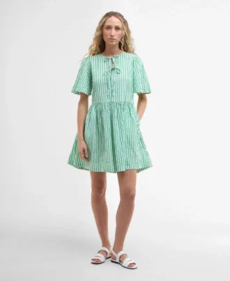 Daison Striped Mini Dress