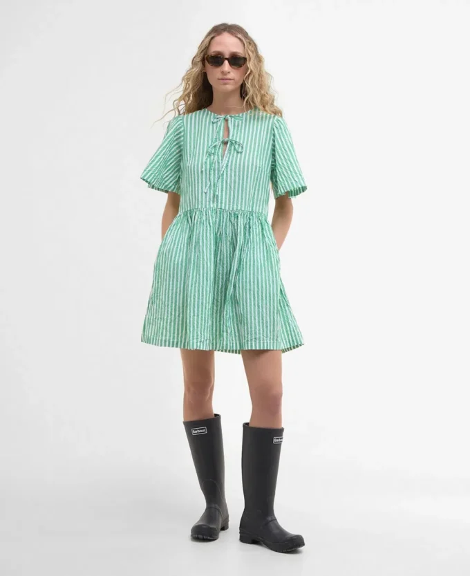 Daison Striped Mini Dress Daison Striped Mini Dress