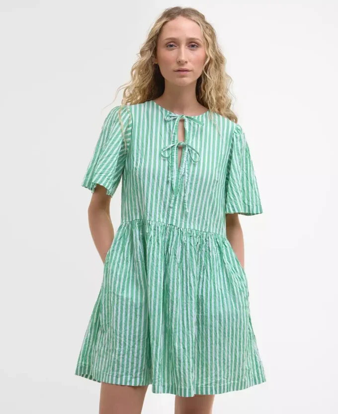 Daison Striped Mini Dress Daison Striped Mini Dress