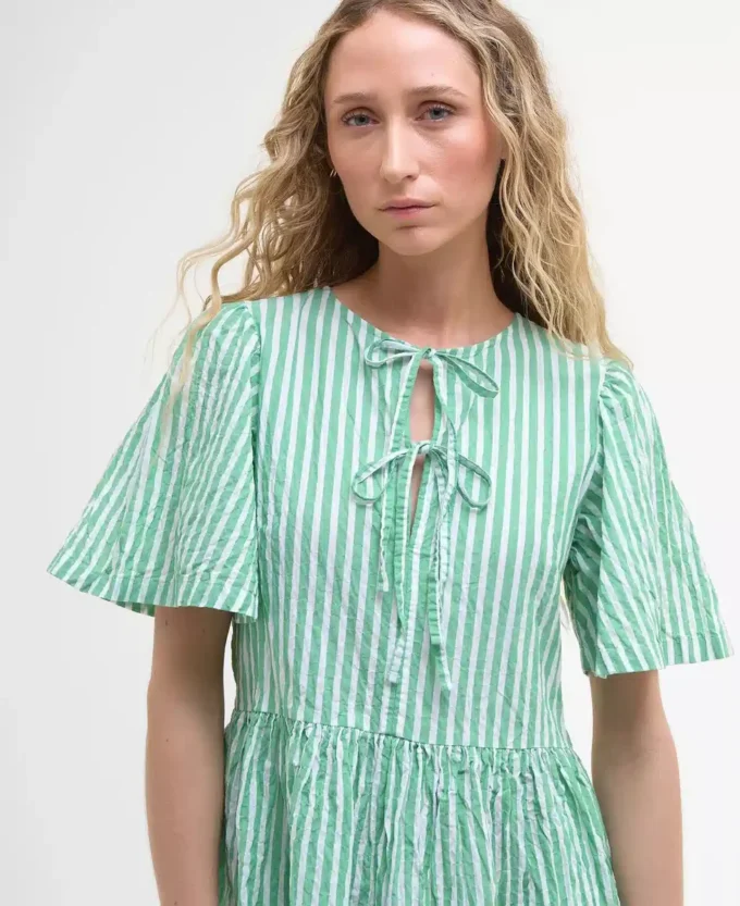 Daison Striped Mini Dress Daison Striped Mini Dress