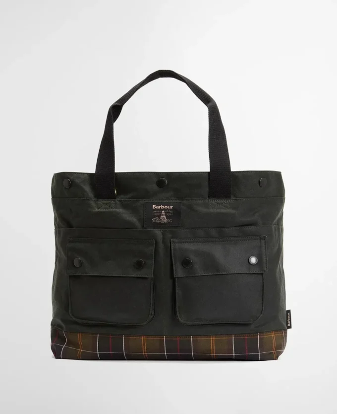Field Waxed Tote Bag