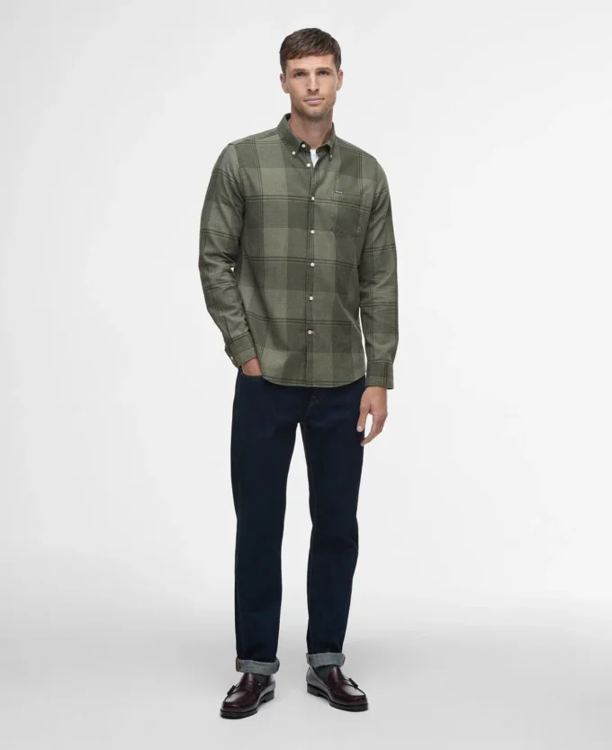 Heaney Checked Tailored Shirt