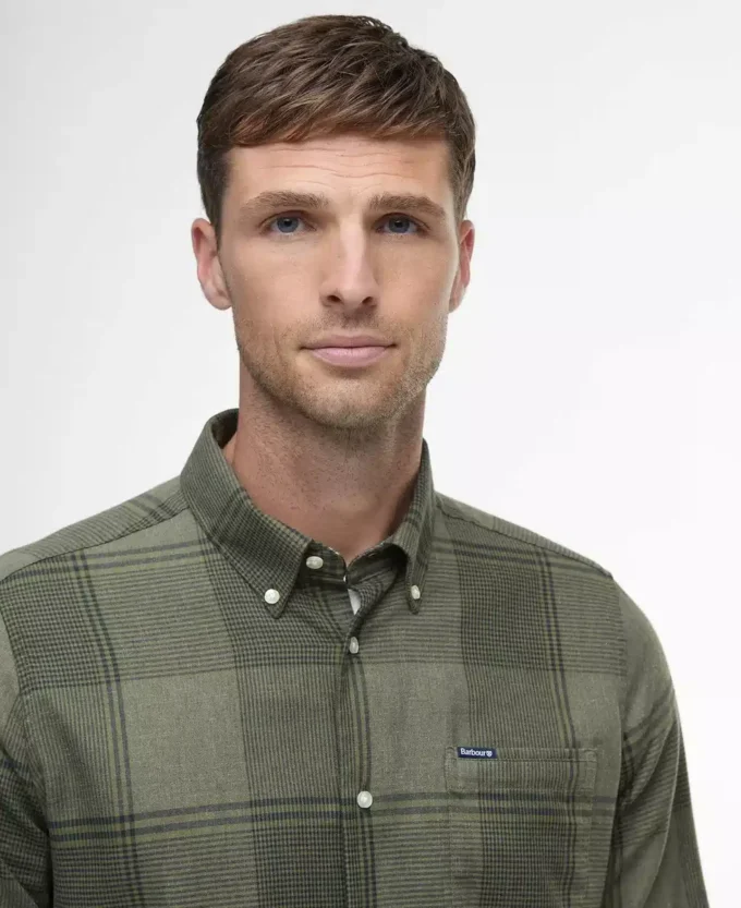 Heaney Checked Tailored Shirt
