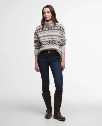 Helen Fair isle Roll-Neck Jumper