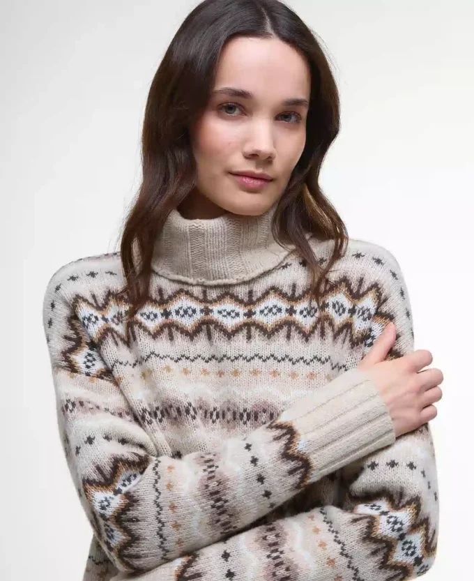 Helen Fair isle Roll-Neck Jumper Helen Fair isle Roll-Neck Jumper
