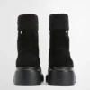 Imelda Zip-Front Ankle Boots