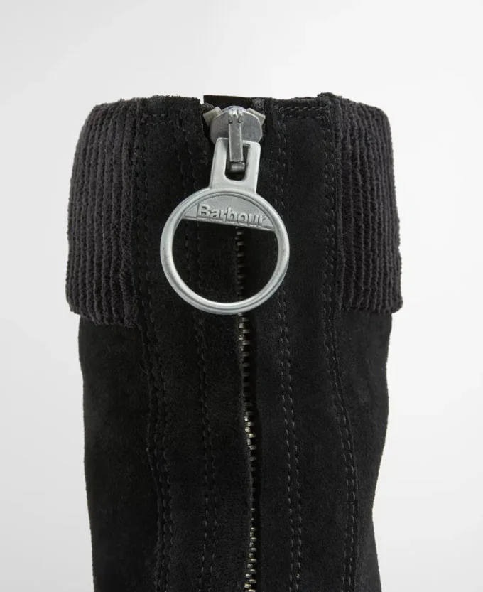 Imelda Zip-Front Ankle Boots
