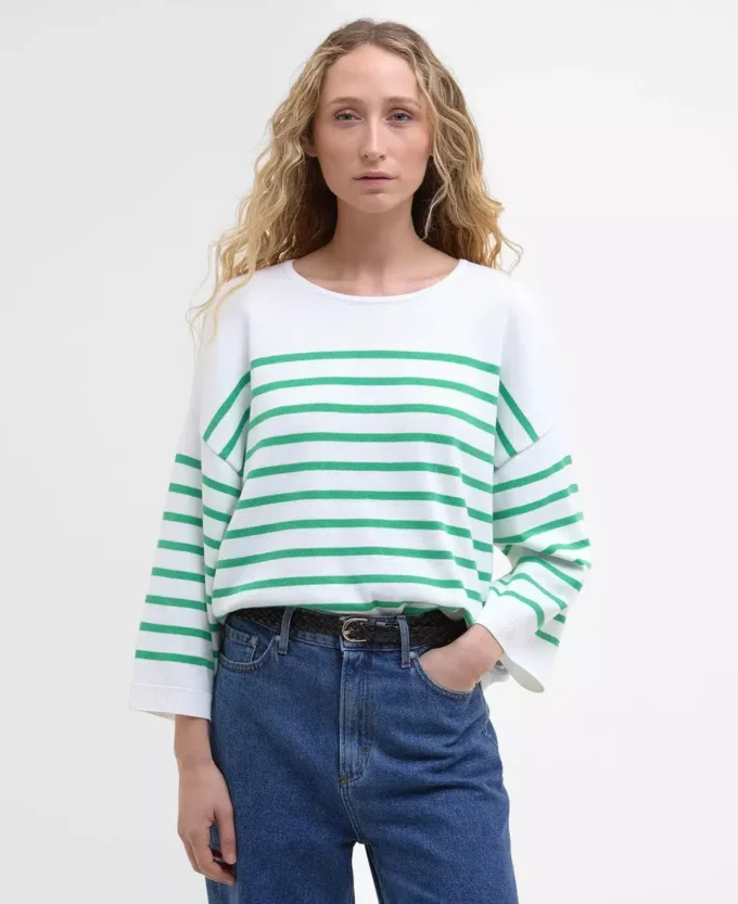 Kayleigh Striped Crew Neck Jumper Kayleigh Striped Crew Neck Jumper