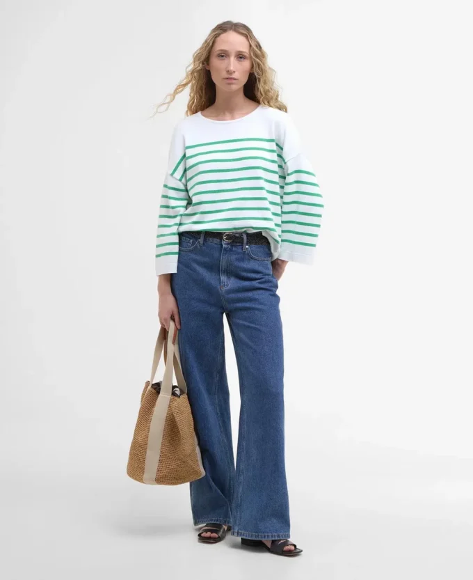Kayleigh Striped Crew Neck Jumper Kayleigh Striped Crew Neck Jumper