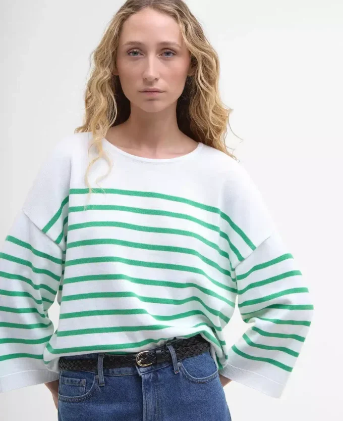 Kayleigh Striped Crew Neck Jumper Kayleigh Striped Crew Neck Jumper