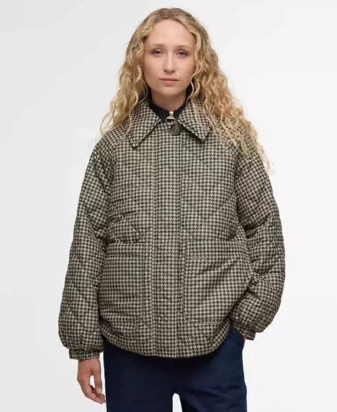 Laoise Check Quilted Jacket