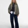 Laoise Check Quilted Jacket