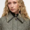 Laoise Check Quilted Jacket