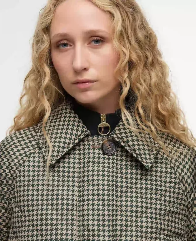 Laoise Check Quilted Jacket
