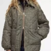 Laoise Check Quilted Jacket