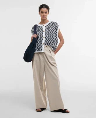 lucy wide leg trousers 1 330x404 - Lucy Wide-Leg Trousers