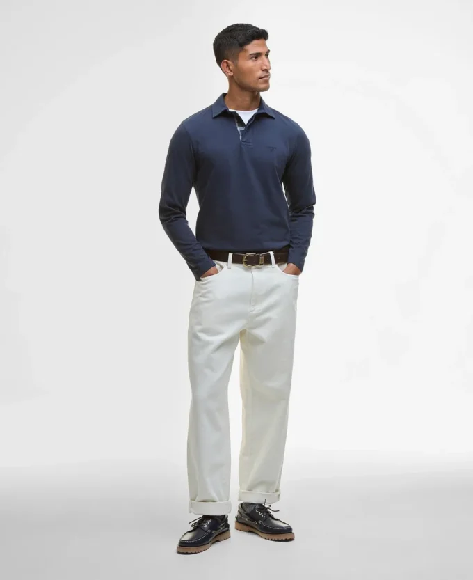 Margrove LS Tailored Polo Shirt