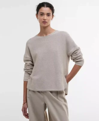 Marine Crew Neck Jumper