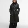 Milda Waxed Trench Coat