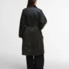 Milda Waxed Trench Coat