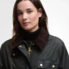 Milda Waxed Trench Coat