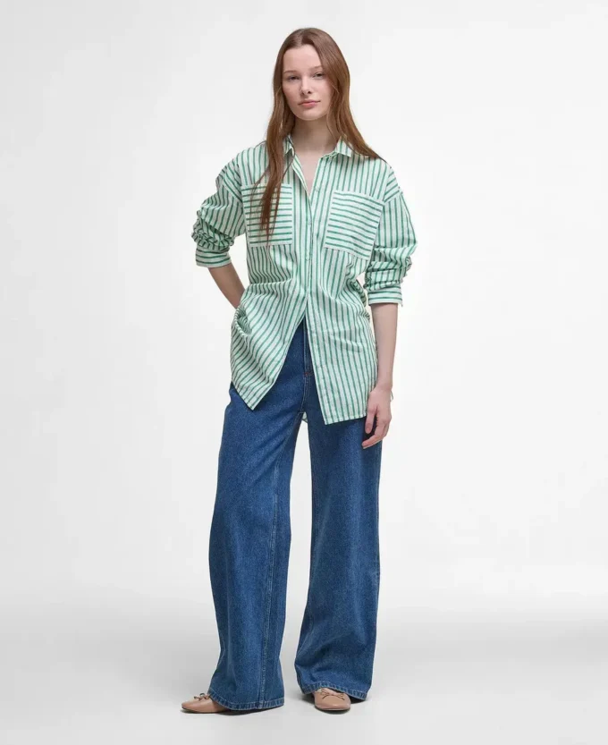 Nicola Striped Relaxed Long-Sleeved Shirt Nicola Striped Relaxed Long-Sleeved Shirt