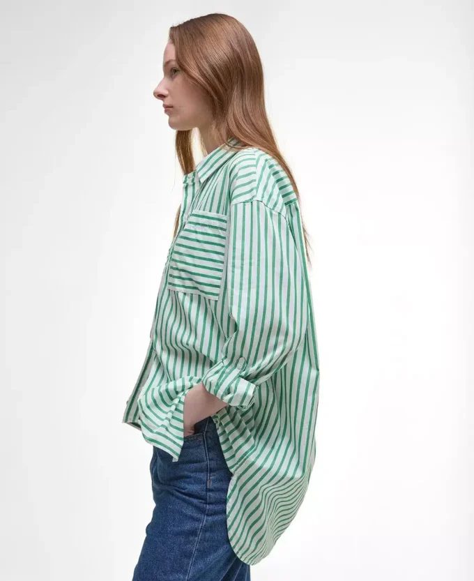 Nicola Striped Relaxed Long-Sleeved Shirt Nicola Striped Relaxed Long-Sleeved Shirt