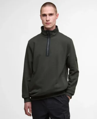 Outline Half-Zip Sweatshirt