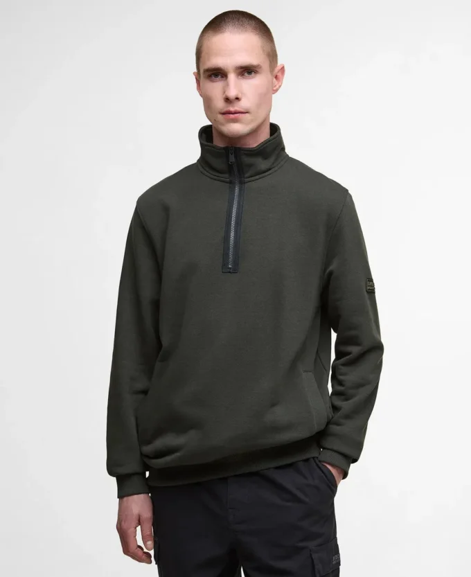 Outline Half-Zip Sweatshirt